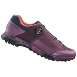 Shimano SH-ET700 Womens E-Bike Shoe - Plum