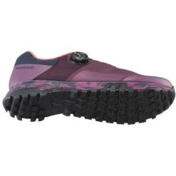 Shimano SH-ET700 Womens E-Bike Shoe - Plum -Shimano shimano sh et700 womens e bike shoes plum 04 1134864