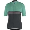 Shimano Sumire Dames Fietsshirt - Transparent Green -Shimano shimano sumire women s short sleeves jersey transparent green 1 1389550