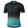 Shimano Team Fietsshirt - Black/green -Shimano shimano team kurzarmtrikot schwarz gruen 1 1194652