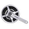 Shimano Tourney FC-TY501 Crankset 3x6/7/8 - With Chain Guard - Silver