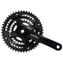 Shimano Tourney FC-TY501 Crankset 3x6/7/8 - Without Chain Guard - Black