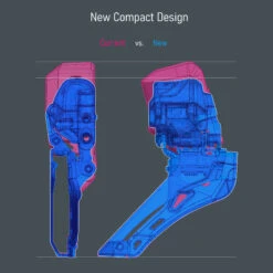 Shimano Ultegra Di2 FD-R8150 Voorderailleur - 2x12-Voudig - Zwart -Shimano shimano ultegra di2 fd r8150 front derailleur 4 1055783