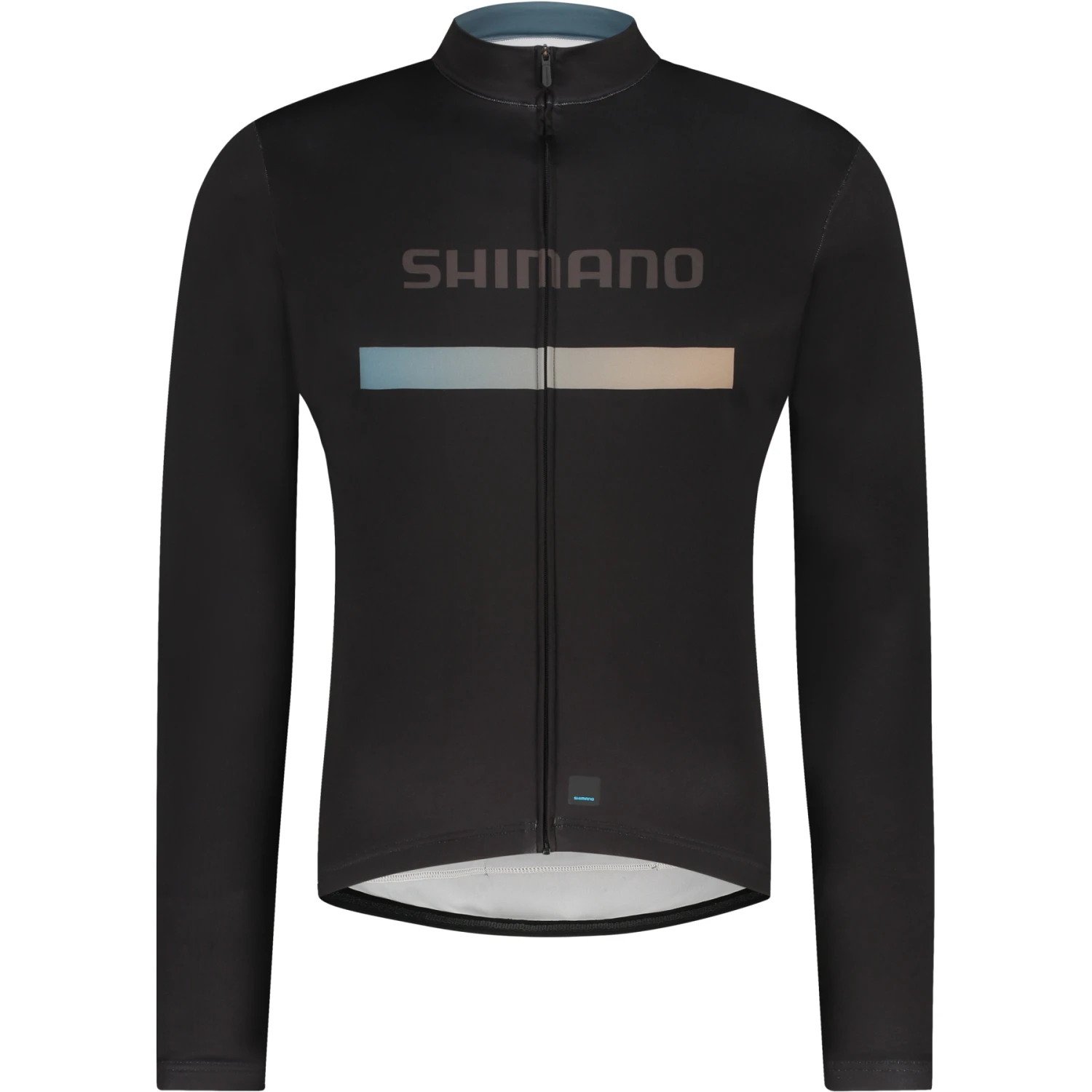 Shimano Vertex Fietsshirt Met Lange Mouwen - Printed - Zwart 3 Shimano Vertex Fietsshirt Met Lange Mouwen - Printed - Zwart