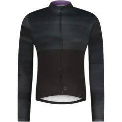 Shimano Vertex Fietsshirt Met Lange Mouwen - Printed - Black/gray Line