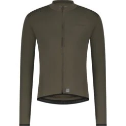 Shimano Vertex Thermal Fietsshirt Met Lange Mouwen - Moss Green