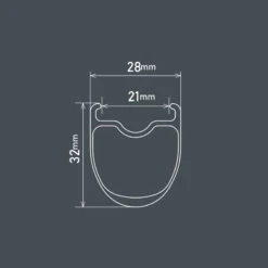 Shimano WH-RS710-C32-TL Voorwiel - 28" | Carbon | Clincher/Tubeless | Centerlock - 12x100mm -Shimano shimano wh rs710 c32 tl 4 1309466 2