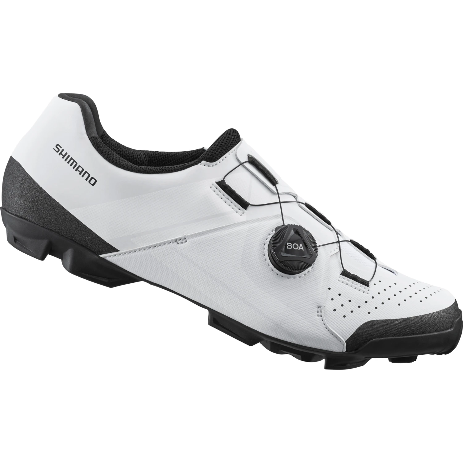 Shimano SH-XC300 Wide MTB Shoes - White 3 Shimano SH-XC300 Wide MTB Shoes - White