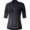 Shimano Yuri Dames Fietsshirt - Navy -Shimano shimano yuri damen kurzarmtrikot 5 1150497
