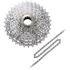 Shimano Deore XT 9-speed Wear & Tear Set - CS-M770 Cassette + CN-HG93 Chain